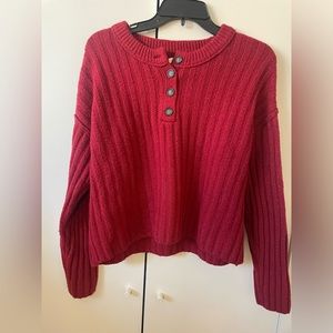 American Eagle Henley Sweater